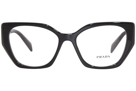 prada pr 18wv - 1ab1o1 black|Prada PR 18WV Eyeglasses .